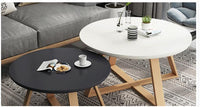 Thumbnail for Nordic Casual Small Round Coffee Table - Casatrail.com