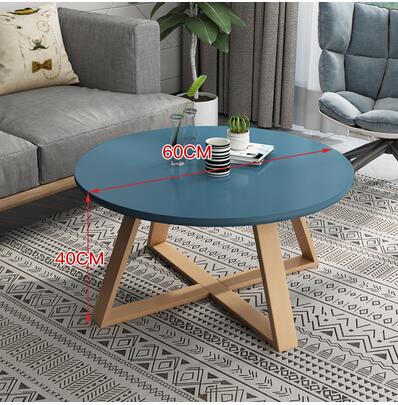 Nordic Casual Small Round Coffee Table - Casatrail.com