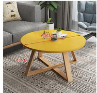 Thumbnail for Nordic Casual Small Round Coffee Table - Casatrail.com