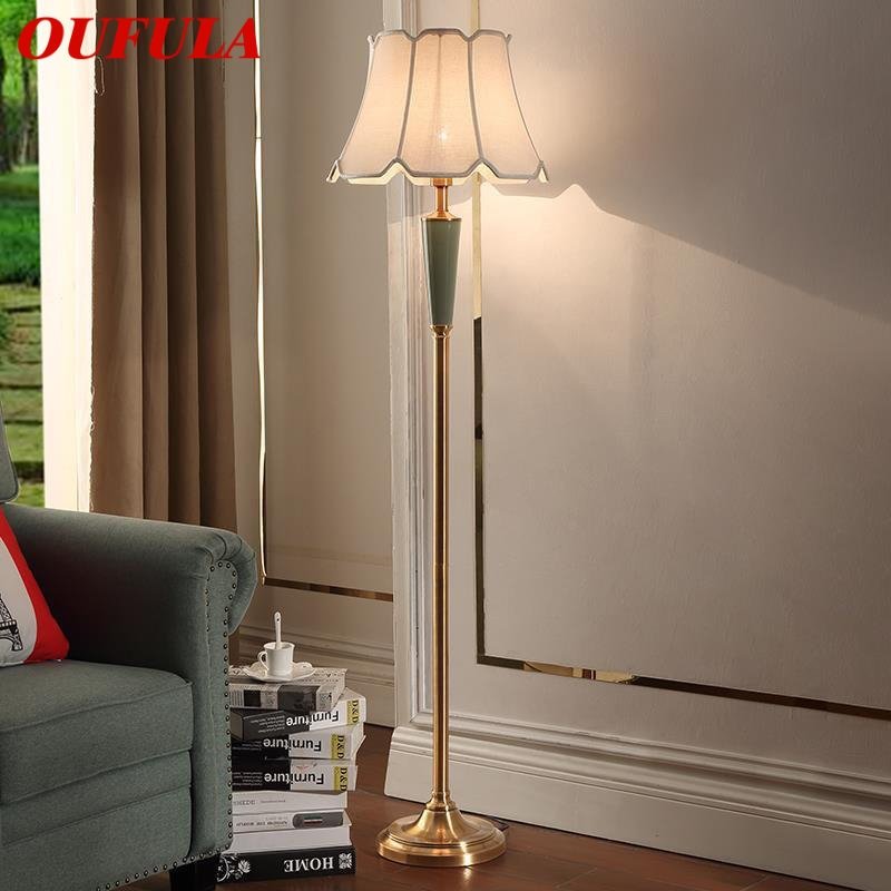 Nordic Creative Ceramic LED Floor Lamp for Bedrooms and Living Rooms - Casatrail.com
