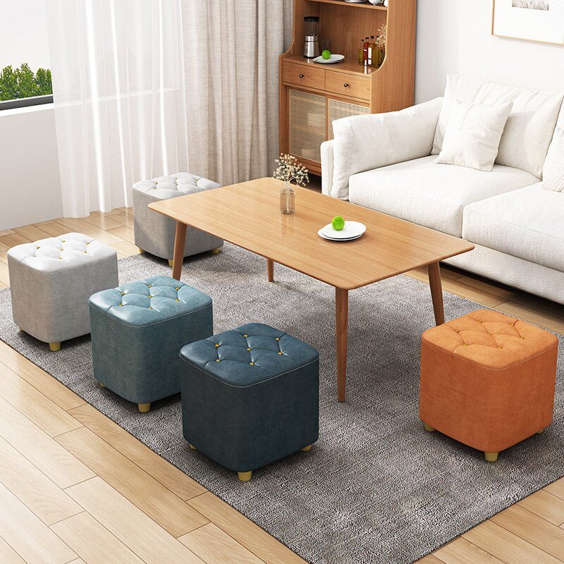 Nordic Dining Footrest Pouf Stool - Casatrail.com