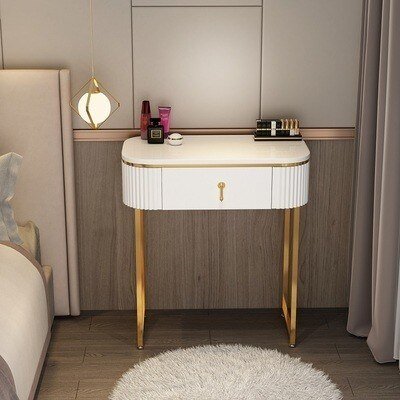 Nordic Dressing Table - Luxury Comfortable Storage Organizer - Casatrail.com