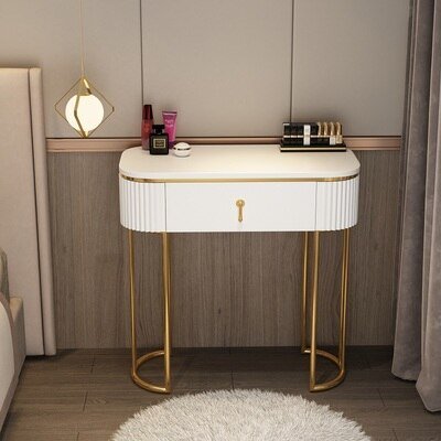 Nordic Dressing Table - Luxury Comfortable Storage Organizer - Casatrail.com