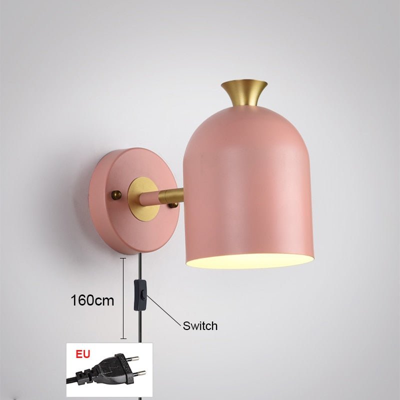 Nordic E27 LED Wall Lamp for Bedrooms and Restaurants - Casatrail.com