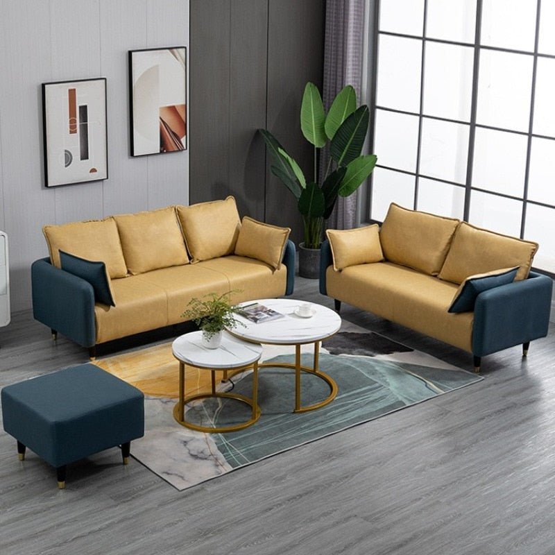 Nordic Floor Sofas - Small Recliner Sectional - Casatrail.com