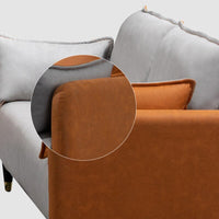 Thumbnail for Nordic Floor Sofas - Small Recliner Sectional - Casatrail.com