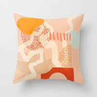 Thumbnail for Nordic Geometry Decorative Pillowcase - Casatrail.com
