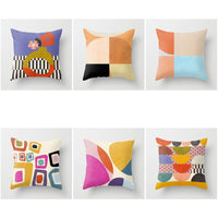 Thumbnail for Nordic Geometry Decorative Pillowcase - Casatrail.com