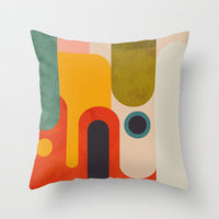 Thumbnail for Nordic Geometry Decorative Pillowcase - Casatrail.com