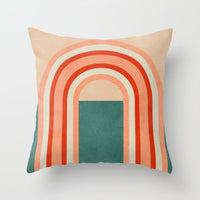 Thumbnail for Nordic Geometry Decorative Pillowcase - Casatrail.com