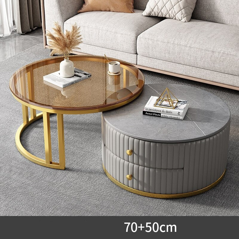 Nordic Glass Coffee Table - Casatrail.com