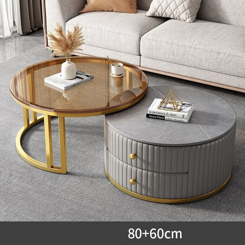 Nordic Glass Coffee Table - Casatrail.com