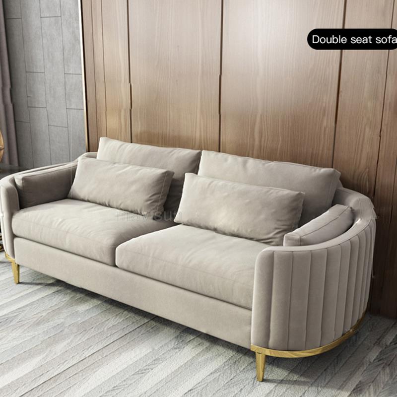 Nordic Hotel Household Sectional Fabric Sofa - Casatrail.com