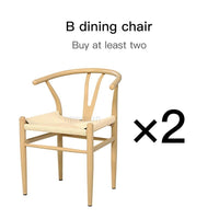 Thumbnail for Nordic Large Solid Wood Dining Table - Casatrail.com