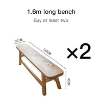 Thumbnail for Nordic Large Solid Wood Dining Table - Casatrail.com