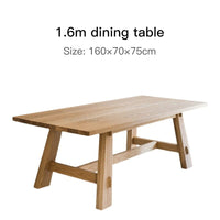 Thumbnail for Nordic Large Solid Wood Dining Table - Casatrail.com