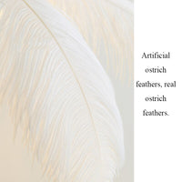 Thumbnail for Nordic LED Floor and Table Lamp with Feather Design - Casatrail.com