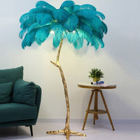 Thumbnail for Nordic LED Floor and Table Lamp with Feather Design - Casatrail.com