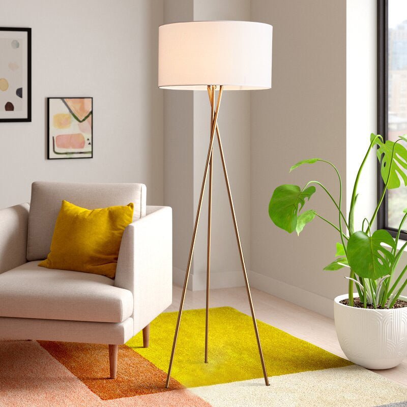 Nordic LED Floor/Table Lamp with Stylish E27 Bulb - Casatrail.com