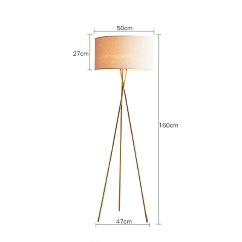 Nordic LED Floor/Table Lamp with Stylish E27 Bulb - Casatrail.com