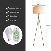 Thumbnail for Nordic LED Floor/Table Lamp with Stylish E27 Bulb - Casatrail.com