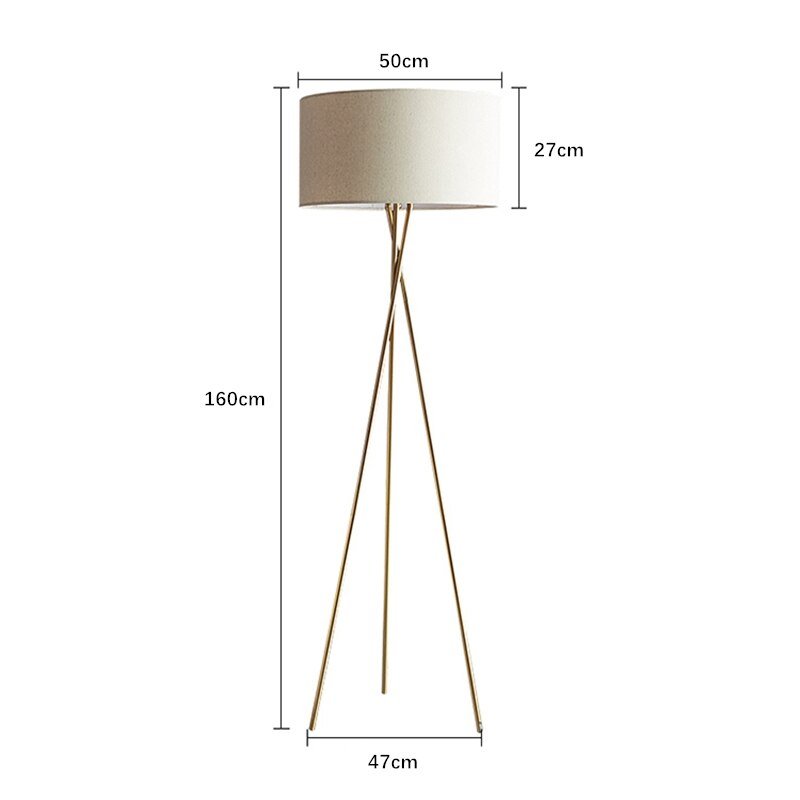 Nordic LED Floor/Table Lamp with Stylish E27 Bulb - Casatrail.com