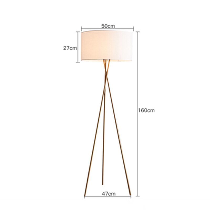 Nordic LED Floor/Table Lamp with Stylish E27 Bulb - Casatrail.com