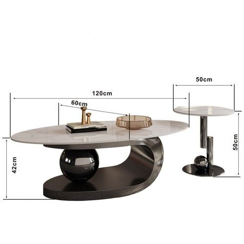 Nordic Living Room Coffee Tables - Casatrail.com