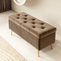 Thumbnail for Nordic Luxury Stools Bed End Sofa Ottomans - Casatrail.com