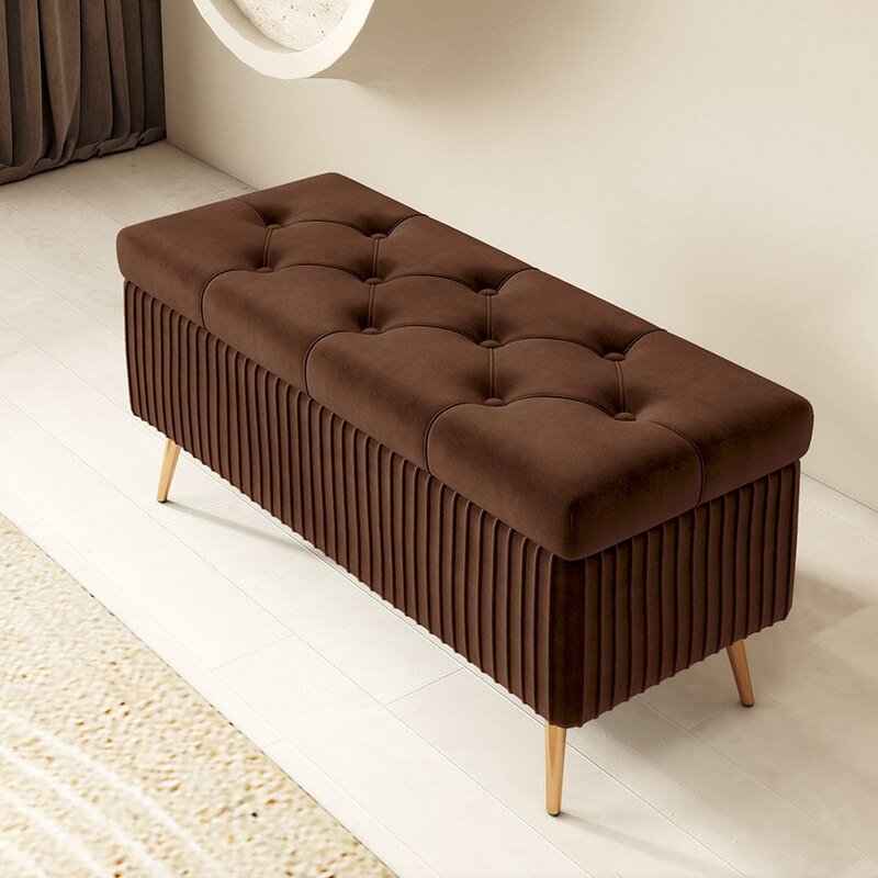 Nordic Luxury Stools Bed End Sofa Ottomans - Casatrail.com