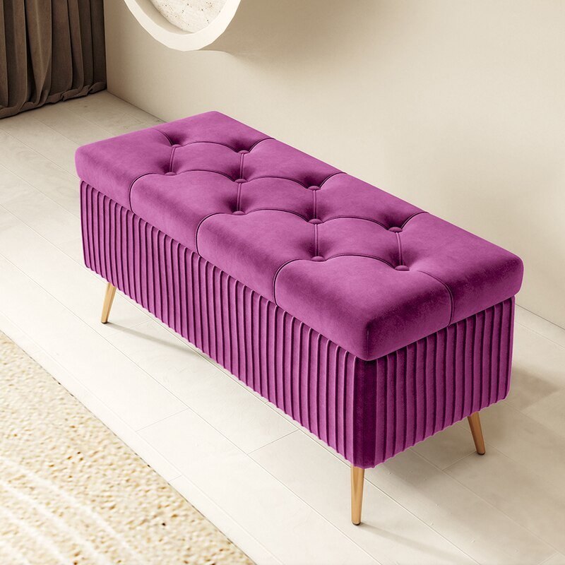 Nordic Luxury Stools Bed End Sofa Ottomans - Casatrail.com