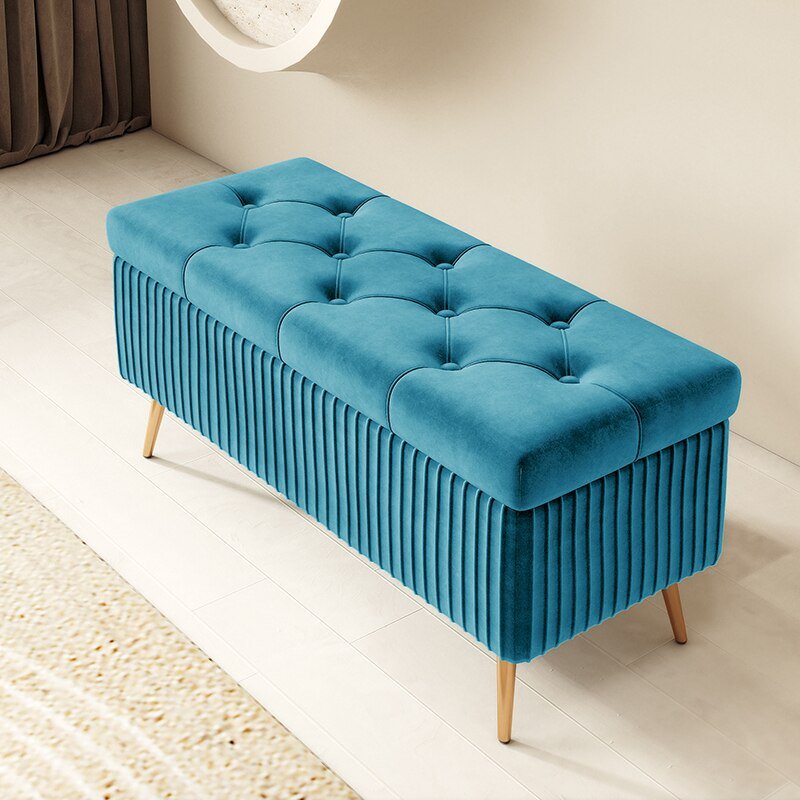 Nordic Luxury Stools Bed End Sofa Ottomans - Casatrail.com