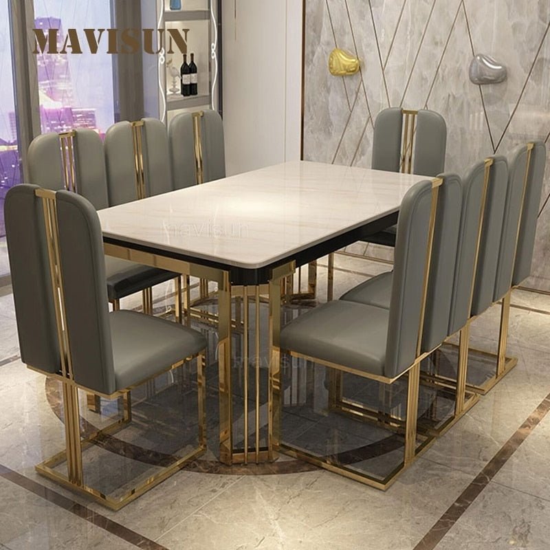 Nordic Marble Dining Table Modern - Casatrail.com