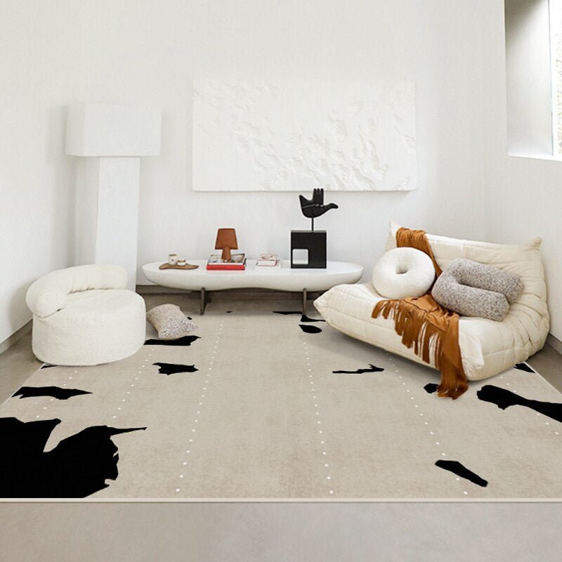 Nordic Minimalist Decorative Rug for Living Room - Casatrail.com