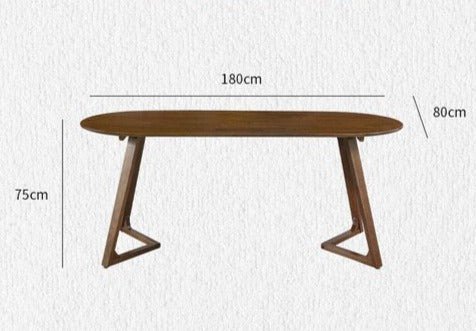 Nordic Oval Dining Table - Casatrail.com