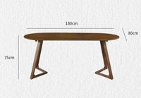 Thumbnail for Nordic Oval Dining Table - Casatrail.com