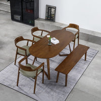 Thumbnail for Nordic Oval Dining Table - Casatrail.com