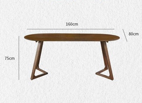 Nordic Oval Dining Table - Casatrail.com