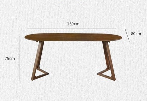 Nordic Oval Dining Table - Casatrail.com