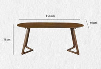 Thumbnail for Nordic Oval Dining Table - Casatrail.com