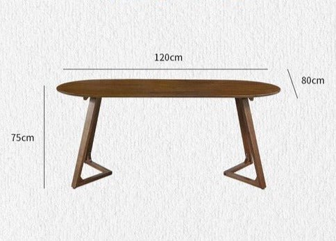 Nordic Oval Dining Table - Casatrail.com