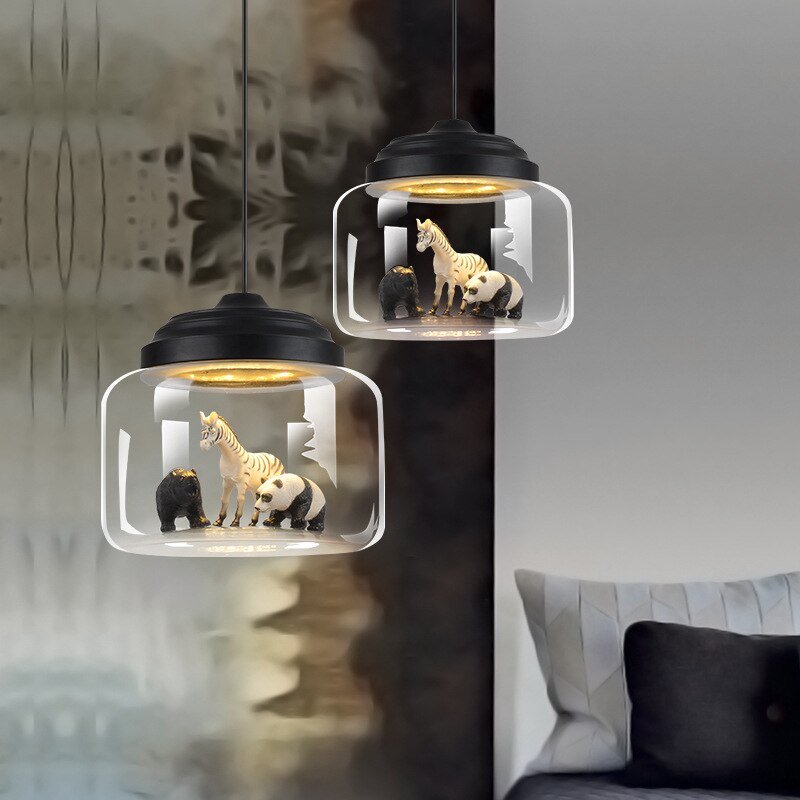 Nordic Pendant Lights with Glass Shades - Casatrail.com