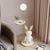 Thumbnail for Nordic Rabbit Ceramic Floor Lamp - Casatrail.com