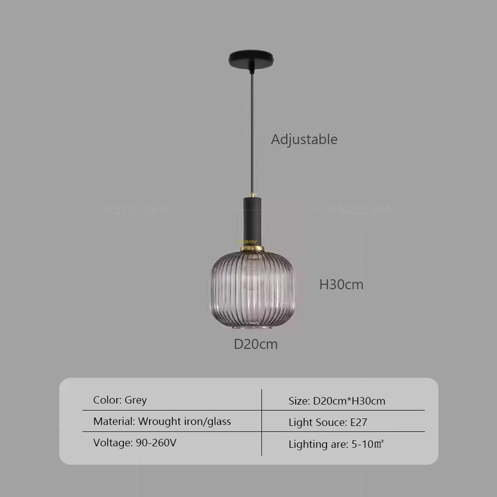 Nordic Retro Glass Pendant Lights - Casatrail.com