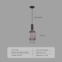 Thumbnail for Nordic Retro Glass Pendant Lights - Casatrail.com