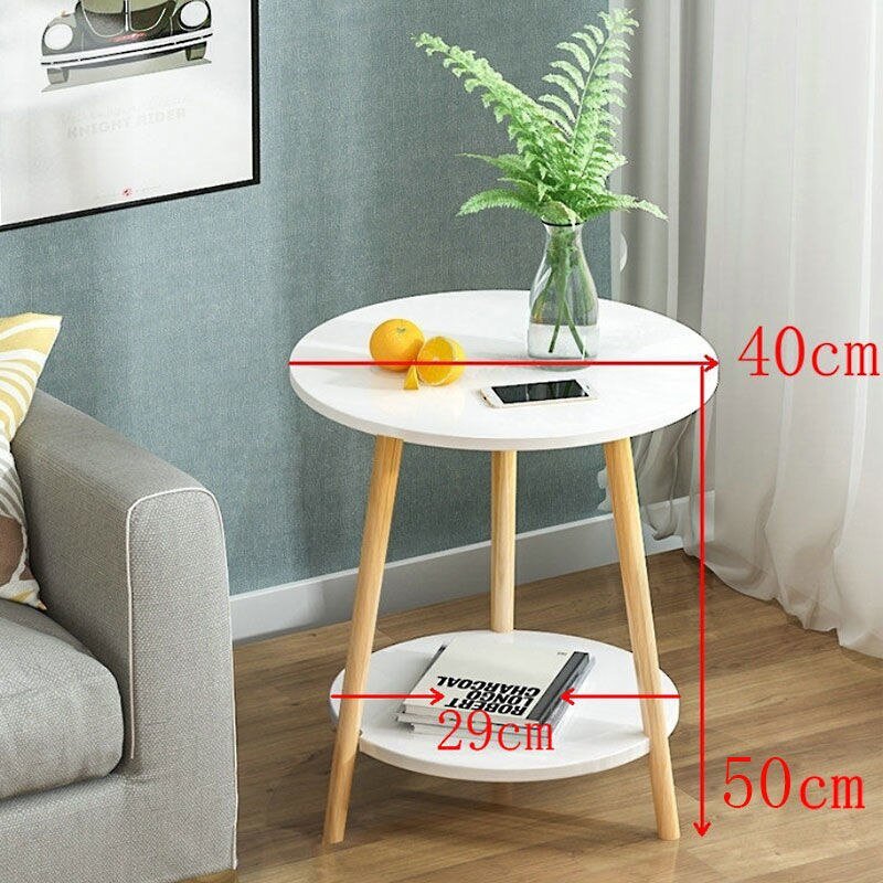 Nordic Round Living Room Side Table - Casatrail.com