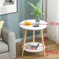 Thumbnail for Nordic Round Living Room Side Table - Casatrail.com