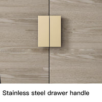 Thumbnail for Nordic Storage Cabinet Sideboard with Stainless Steel Feet - Casatrail.com