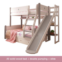 Thumbnail for Nordic - Style Children's Bunk Bed with Slide - Casatrail.com