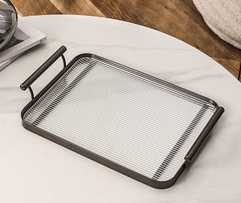 Nordic Style Creative Plate High - end Acrylic Tray - Casatrail.com